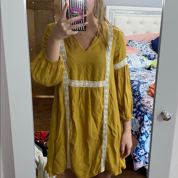 mustard beach cover up